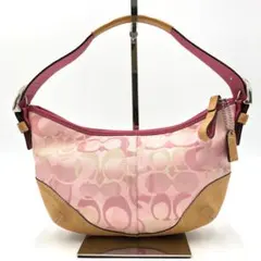 美品 COACH コーチ ショルダーバッグ 1850 ワンショルダー ピンク