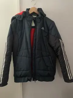 正規品アディダス　中綿ジャンパー　ダウンジャケット　ジュニアL 160サイズ