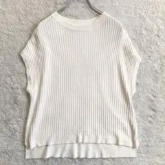 極美品・近年モデル✨PAL'LAS PALACE　サマーニット　リネンコットンのサムネイル