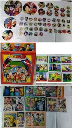 ドラゴンボールZ 当時物 角面子 メンコ 223枚セット ホロ アマダ ケース ドラゴンボールZ 当時物 角面子 メンコ 223枚セット ホロ アマダ