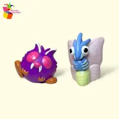 ポケモンキッズ（コンパン、モルフォン）指人形 フィギュア