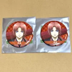 銀魂 片面花柄和装 グリッター缶バッジ 神威 - メルカリ