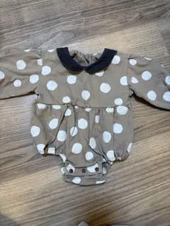 水玉模様ロンパース サイズ70 breeze