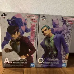 一番くじジョジョA賞東方仗助、C賞川尻浩作フィギア