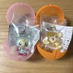 ガチャ　ナルミヤキャラクターズ　めじるしアクセサリー　ブルーべリエちゃんルッキー