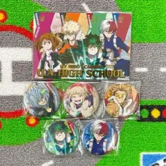 僕のヒーローアカデミア 缶バッジ 緑谷 轟 ホークス トガ 死柄木 ヒロアカ