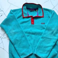 USA製 90s 雪なし Patagoniaシンチラ スナップT M パタゴニア