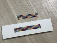 Apple Watch ブレイデッドソロループ Pride Edition