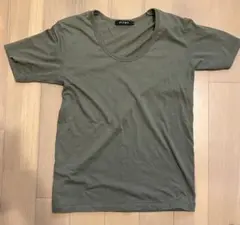 BEAMS オリーブ カーキTシャツ