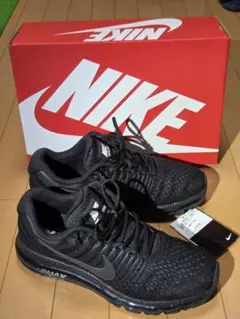 NIKE AIR MAX 2017 ナイキ エアマックス 黒 ブラック 27.0 - メルカリ