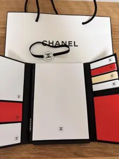 【未使用品】CHANEL ノート　ふせん　メモ　ショッパー付き