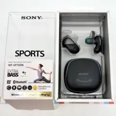 ジャンク SONY WF-SP700N ブラック ソニー ワイヤレスイヤホン