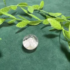 天然石　ホワイト　ファントム　水晶　玉　2