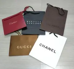 高級ブランド ショップ袋 5点セット