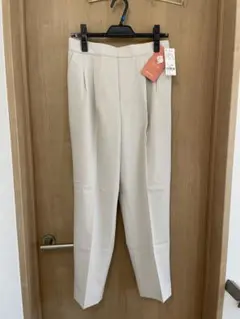 グローバルワーク　ウツクシルエットテーパードパンツ　XL
