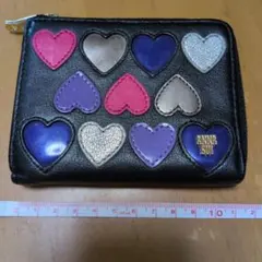 ANNA SUI ハートモチーフ 財布　小銭入れ　L字　アナスイのサムネイル