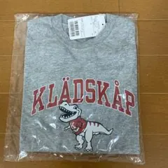 KLÄDSKAP 恐竜プリント Tシャツ