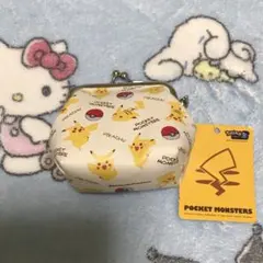 ポケットモンスター ピカチュウ がま口　小物入れ　コインケース　財布　グッズ