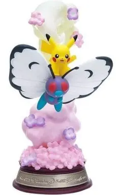 トレーディングフィギュア ピカチュウ＆バタフリー ポケットモンスター