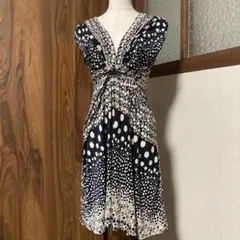 エジェリー✳︎EGERIE✳︎ストレッチワンピース✳︎7-9号相当✳︎美品