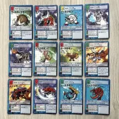 旧デジモンカード 12枚 ⑤