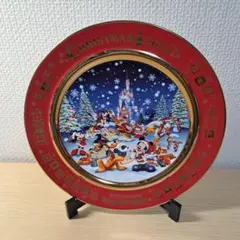 ☆新品・未使用☆ディズニーシー クリスマスプレート 絵皿 2004年 レア