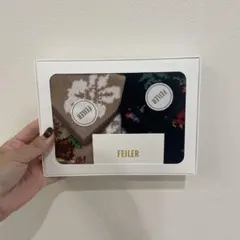 FEILER ハンカチ 2枚セット ギフトボックス入り
