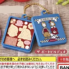 サンリオキャラクターズクッキー缶チャーム ザ　ボードビルデュオ