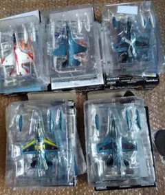 難ありジャンク　1/144　航空自衛隊　三菱 F-2 カフェレオ　全5種のサムネイル