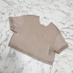 Mystrada 38 シアーボレロ 半袖 ショート丈 beige 通勤のサムネイル
