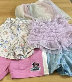 キッズ　女の子　キュロット　ズボン　まとめ売り　110 5枚セット