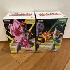 ハンターハンター　ヒソカ　ゴン　フィギュア　２種セット
