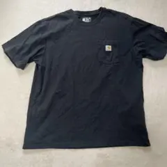 Carhartt ブラック Tシャツ XL ポケット付き