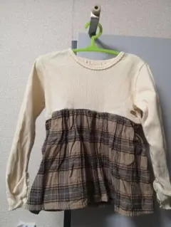 テータテート　チェックワンピース90