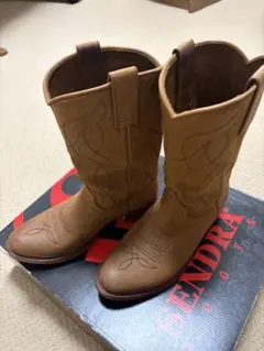 SENDRA ブラウン ウエスタンブーツ