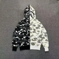A Bathing Ape シャークフードパーカー L