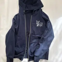 まいぜんシスターズ　パーカー　Ｍサイズ　紺色