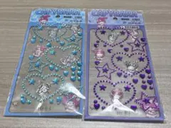 【シール】　ぷくっとシール　ラインストーン　サンリオ　まとめ売り