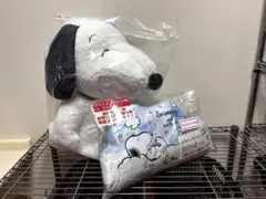 1番くじ　スヌーピー ぬいぐるみとクッションセット　ラストワン賞