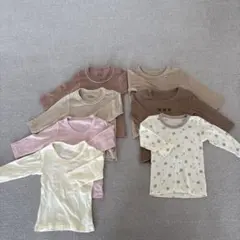 まとめ売り7点セット　長袖肌着　80cm