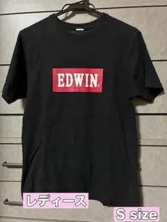 【EDWIN 】コットン ロゴTシャツ【S】のサムネイル
