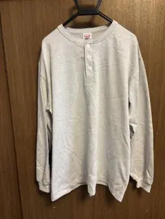 FREAK’S STORE ヘビーウェイト ビッグシルエット ボタン付ロンT