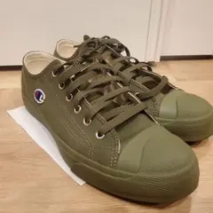 Champion キャンバススニーカー オリーブのサムネイル