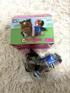 タイトーくじ タイトルホルダー ホースヒーローズ ぬいぐるみバッジ