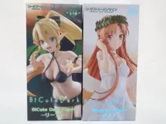 【送料込】ソードアート・オンライン BiCute フィギュア 2点セット