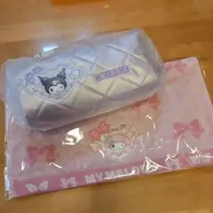 クロミ ポーチとマイメロ タオルセット　ランリオ　クジ