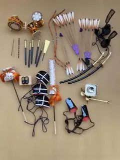 ひな人形用小道具セット　レトロ