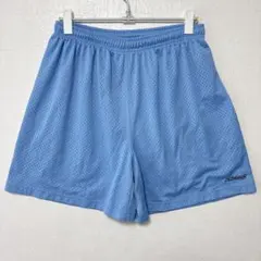リーボック メッシュショーツ ハーフパンツ M 水色 スポーツのサムネイル