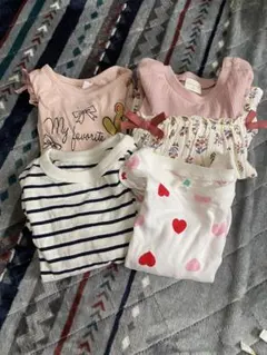 薄手長袖80センチ　４点セット(西松屋、ユニクロ、アカチャンホンポ)