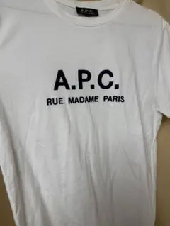 A.P.C. ロゴプリント Tシャツ ホワイト Sのサムネイル